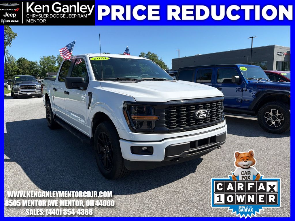 Oxford White 2024 Ford F-150 Pickup Truck Four-Wheel Drive Automatic