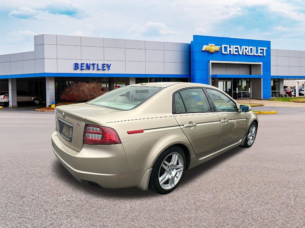 Gold 2007 Acura TL FWD Sedan Front-Wheel Drive 5-Speed Automatic