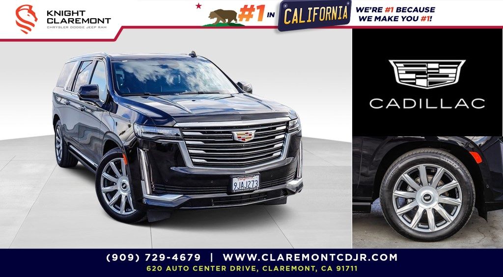 Black Raven 2024 Cadillac Escalade ESV Premium Luxury Platinum 4WD SUV / Crossover Four-Wheel Drive Automatic
