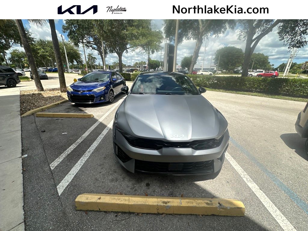 Gray (Steel) 2025 Kia K5 Sedan Front-Wheel Drive 8-Speed Automatic