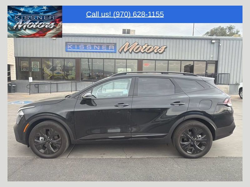 Fusion Black 2025 Kia Sportage Hybrid Plug-In SUV / Crossover All-Wheel Drive 6-Speed Automatic