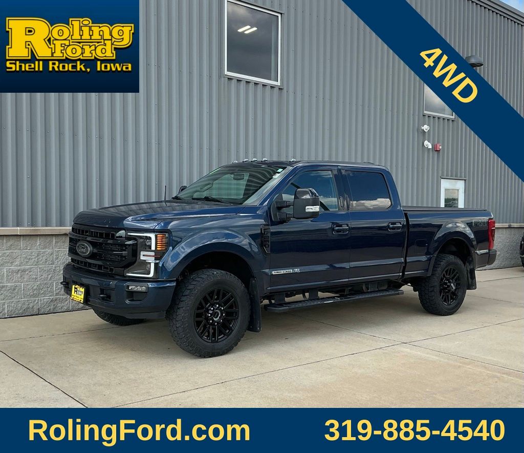 Blue Jeans Metallic 2020 Ford F-250 Super Duty Pickup Truck Four-Wheel Drive Automatic