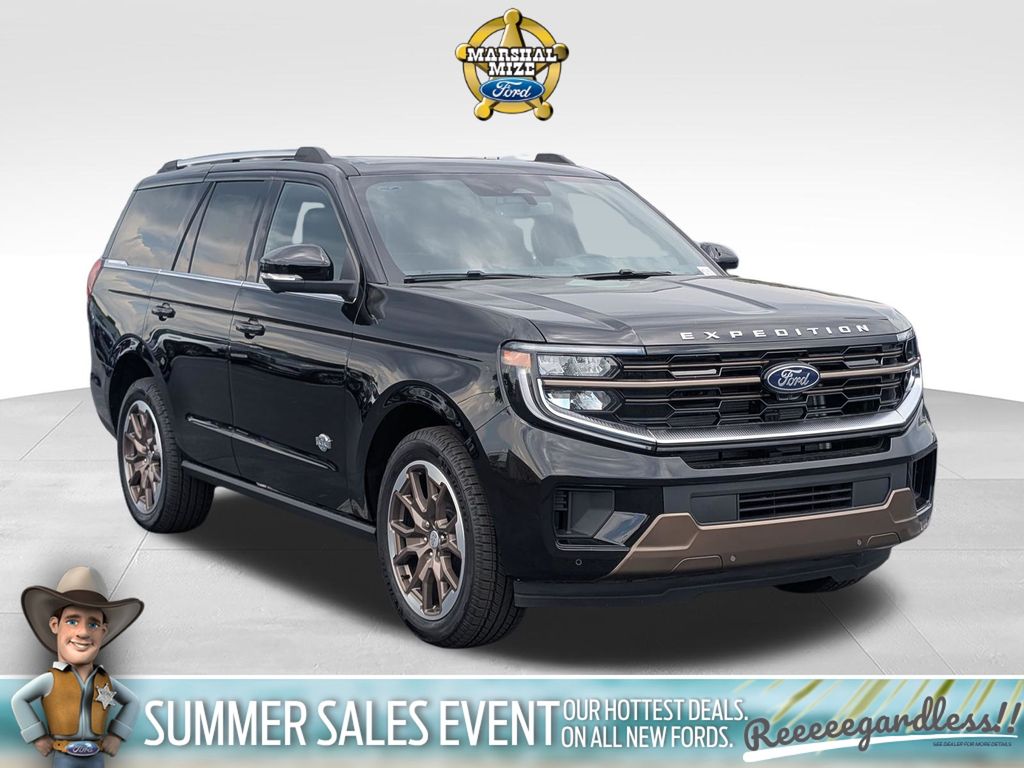 Agate Black Metallic 2026 Ford Expedition SUV / Crossover Four-Wheel Drive Automatic