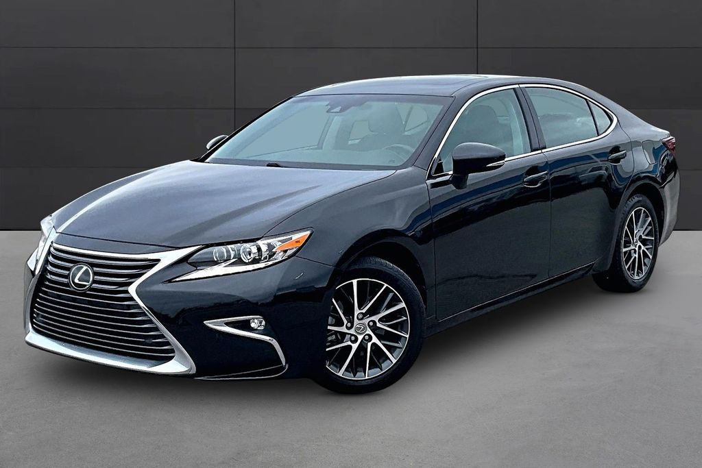 Black (Caviar) 2018 Lexus ES 350 FWD Sedan Front-Wheel Drive 6-Speed Automatic