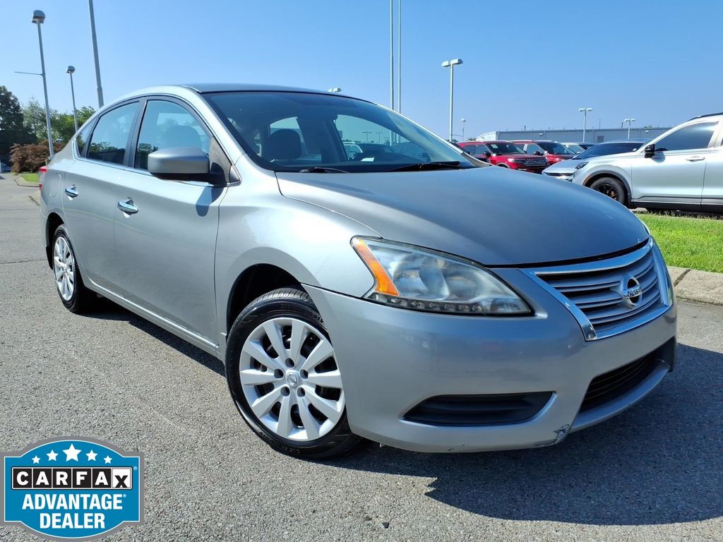 Magnetic Gray 2014 Nissan Sentra Sedan Front-Wheel Drive Continuously Variable Transmission