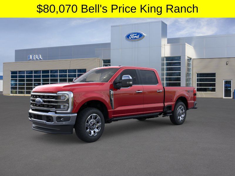 Ruby Red Metallic 2026 Ford F-250 Super Duty Pickup Truck Four-Wheel Drive Automatic
