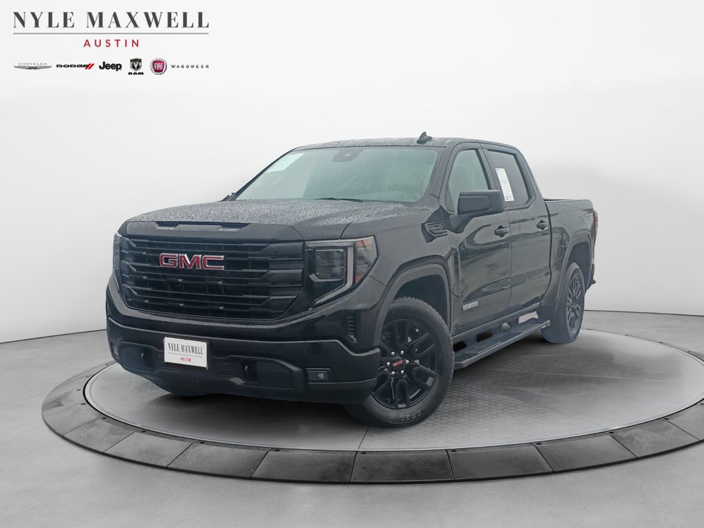 Onyx Black 2026 GMC Sierra 1500 Elevation Crew Cab RWD Pickup Truck 4X2 Automatic