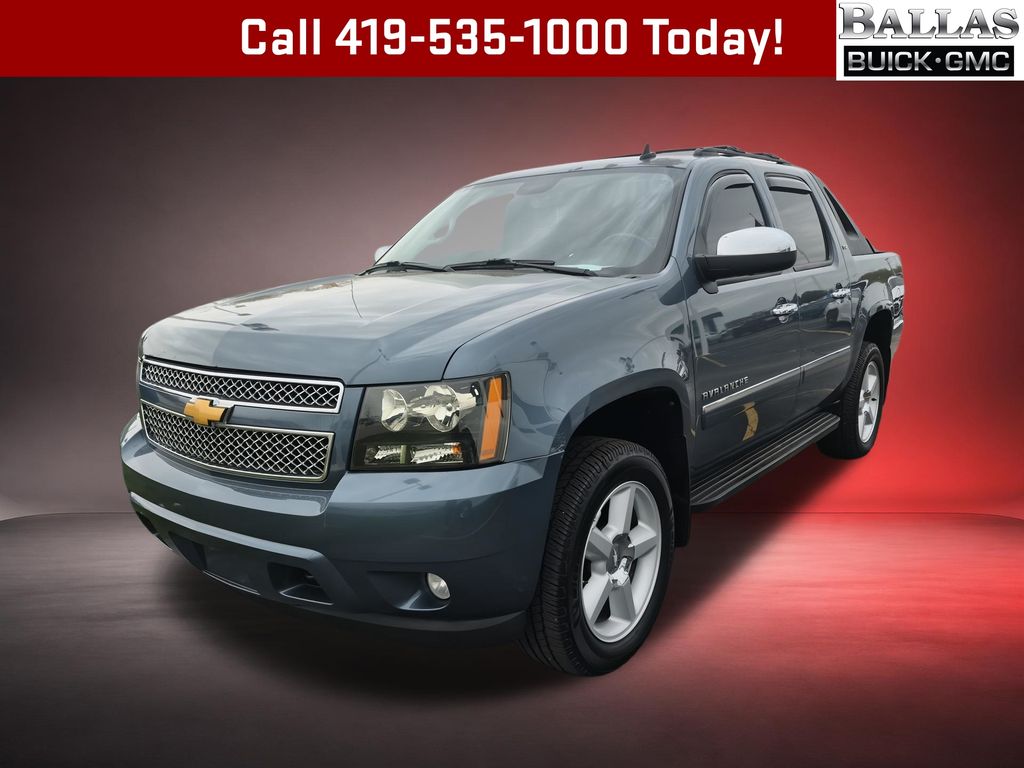 Blue Granite Metallic 2012 Chevrolet Avalanche Pickup Truck Four-Wheel Drive 6-Speed Automatic