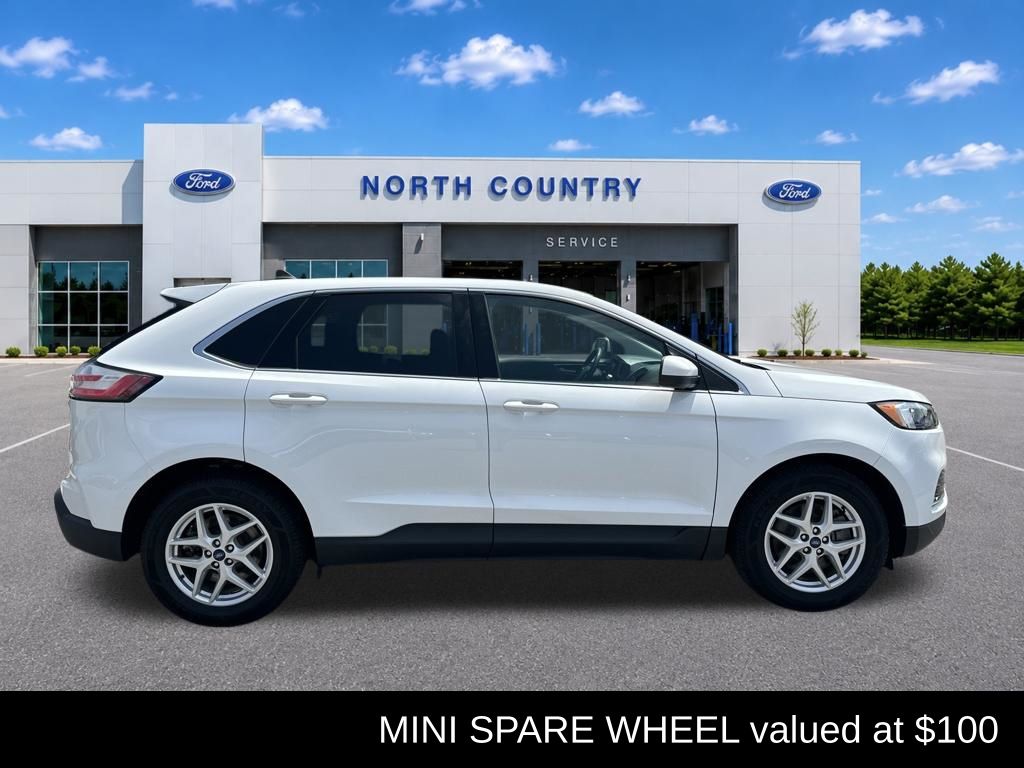Oxford White 2022 Ford Edge SUV / Crossover All-Wheel Drive 8-Speed Automatic