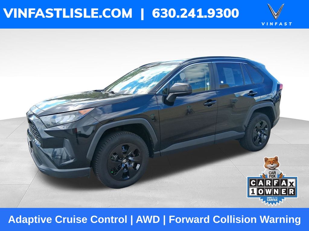 Midnight Black Metallic 2020 Toyota RAV4 SUV / Crossover All-Wheel Drive 8-Speed Automatic