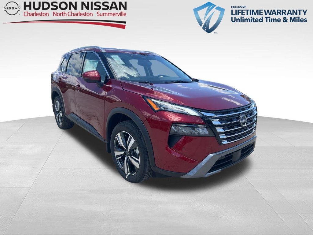 2025 Scarlet Ember Tintcoat Nissan Rogue SL SUV