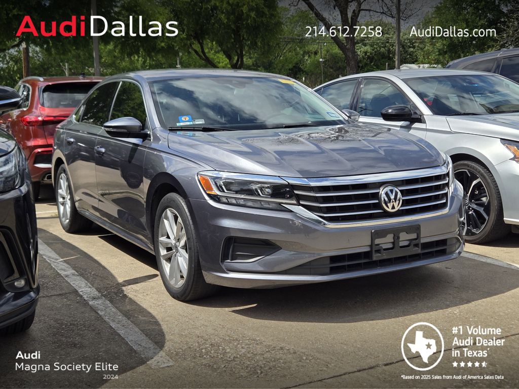 used 2020 Volkswagen Passat car, priced at $17,171