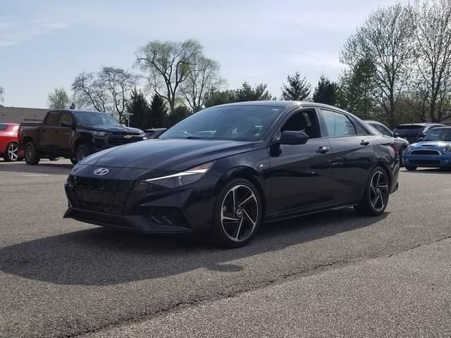 used 2023 Hyundai Elantra car, priced at $22,400