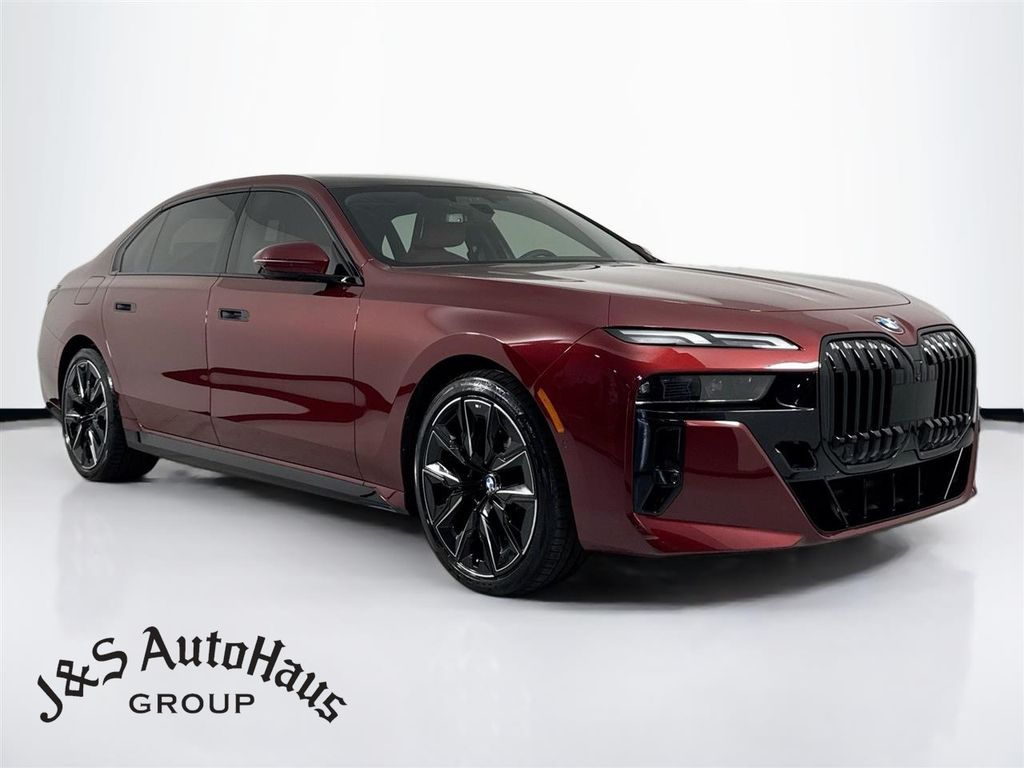 Aventurin Red Metallic 2023 BMW 7 Series Sedan All-Wheel Drive 8-Speed Automatic