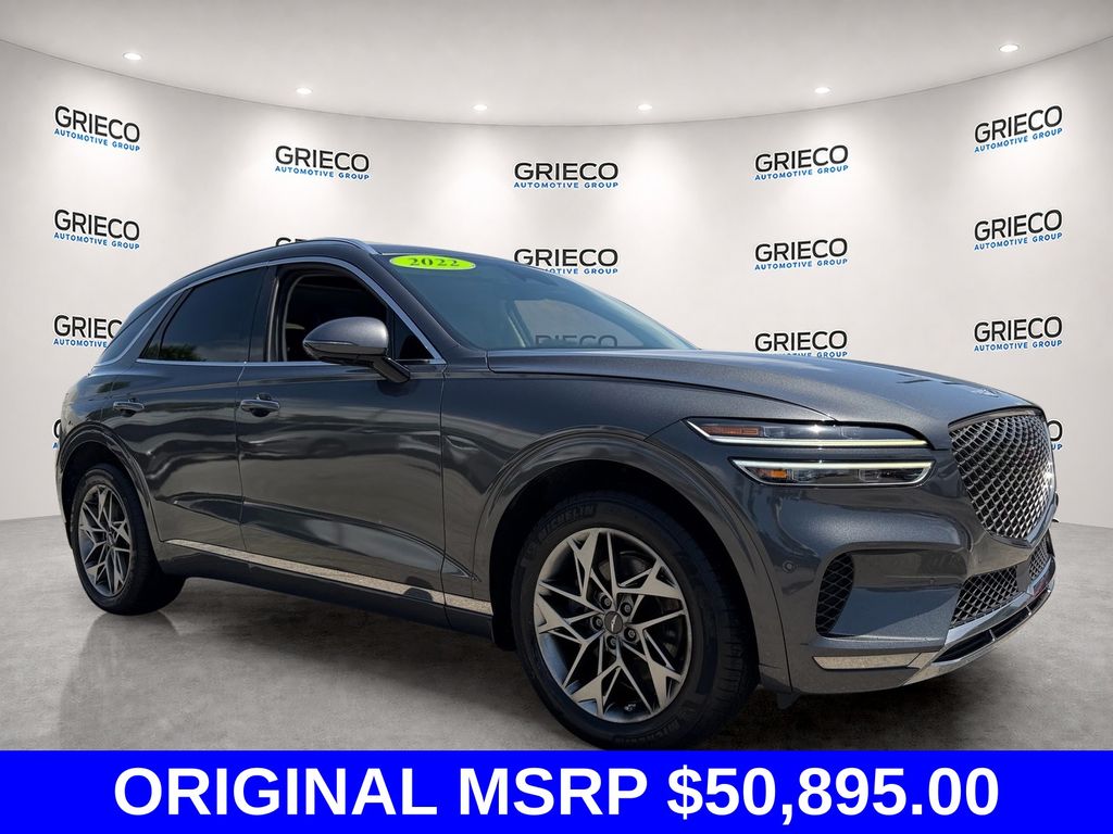 Himalayan Gray 2022 Genesis GV70 SUV / Crossover All-Wheel Drive 8-Speed Automatic