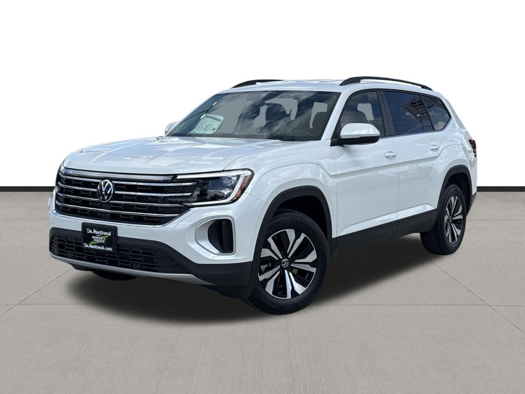 2026 Volkswagen Atlas 2.0T SE White at DeMontrond Auto Country