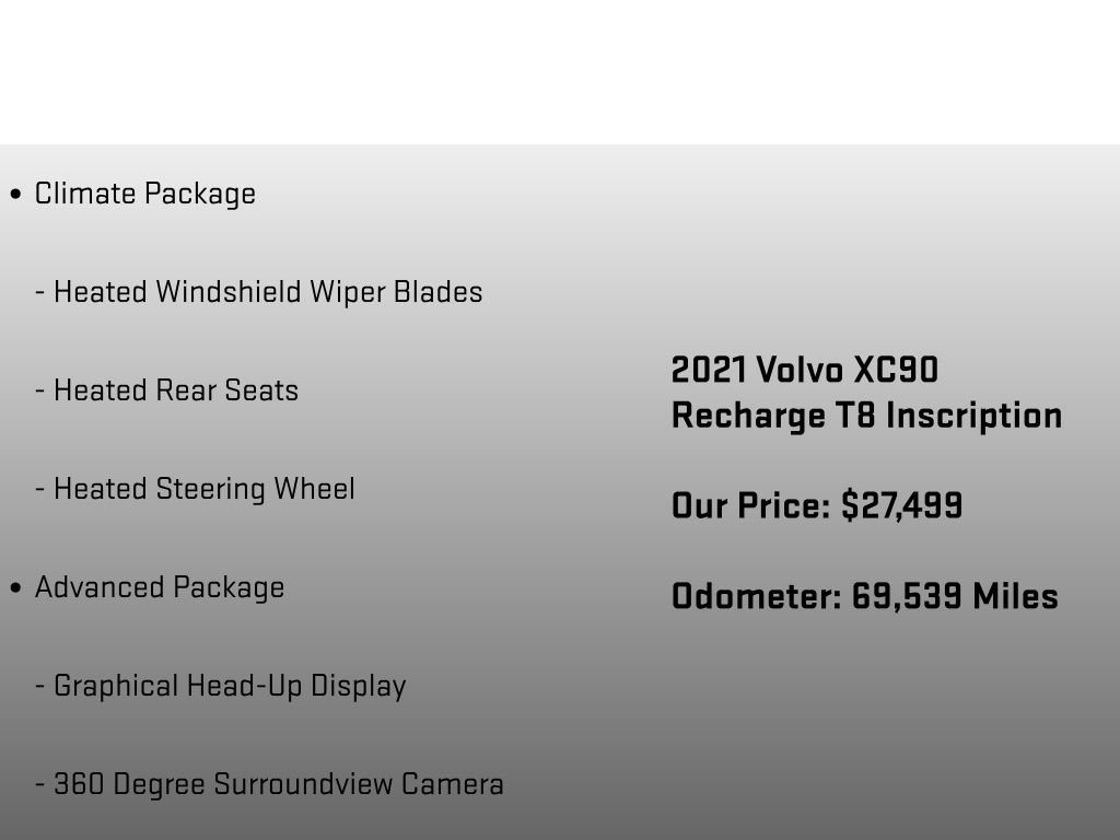 2021 Volvo XC90 Recharge Plug-In Hybrid T8 Inscription 7 Passenger - 5