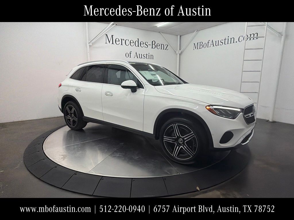 Polar White 2027 Mercedes-Benz GLC SUV / Crossover  9-Speed Automatic Overdrive