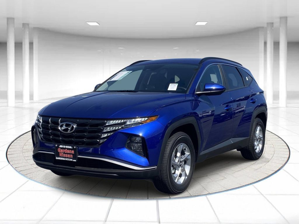 Intense Blue 2024 Hyundai Tucson SUV / Crossover All-Wheel Drive 8-Speed Automatic