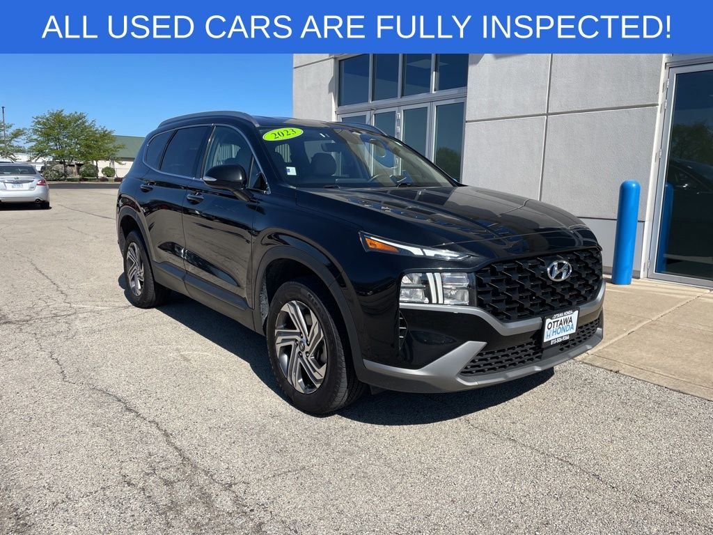 Twilight Black 2023 Hyundai Santa Fe SUV / Crossover All-Wheel Drive 8-Speed Automatic