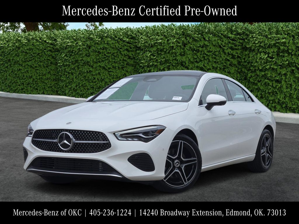 Polar White 2026 Mercedes-Benz CLA Coupe All-Wheel Drive 8-Speed Dual Clutch