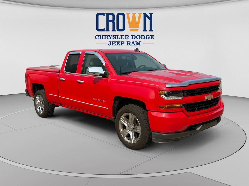 Red Hot 2016 Chevrolet Silverado 1500 Pickup Truck Four-Wheel Drive 6-Speed Automatic Overdrive