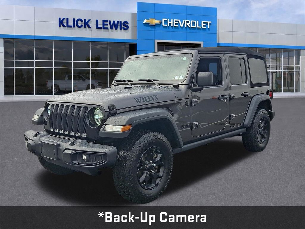 2020 Jeep Wrangler Unlimited Willys Gray at Grove City Ford