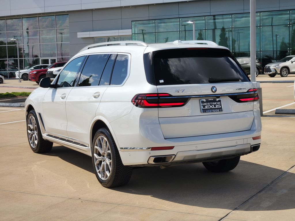 2023 BMW X7 xDrive40i White at Gullo Toyota