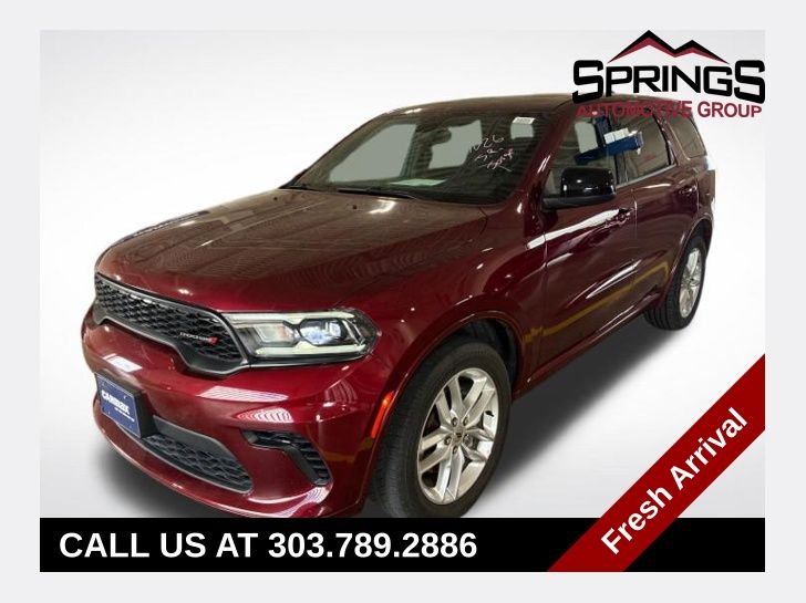 Red 2023 Dodge Durango GT AWD SUV / Crossover All-Wheel Drive 8-Speed Automatic