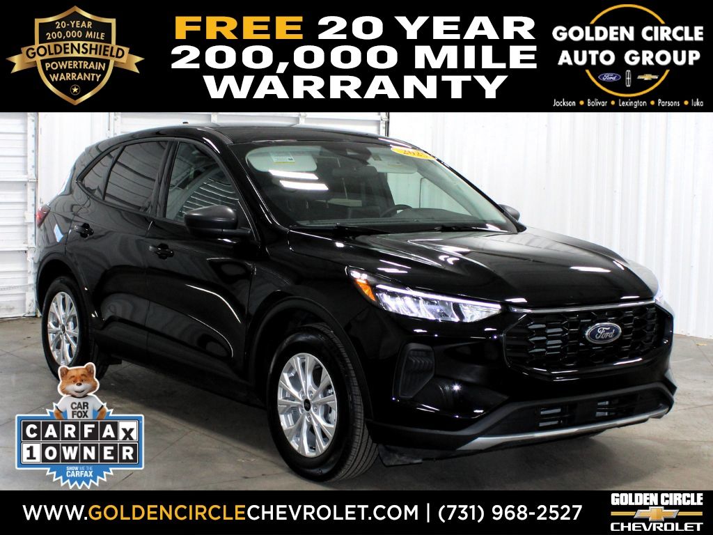 Agate Black Metallic 2025 Ford Escape Active FWD SUV / Crossover Front-Wheel Drive 8-Speed Automatic