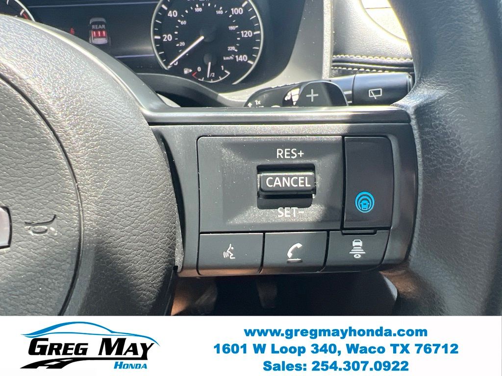 2024 Nissan Rogue SV Black at Greg May Honda