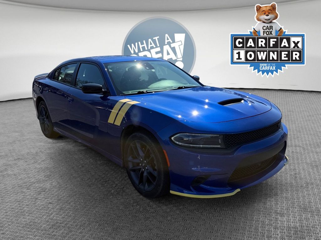 Indigo Blue 2022 Dodge Charger GT AWD Sedan All-Wheel Drive 8-Speed Automatic