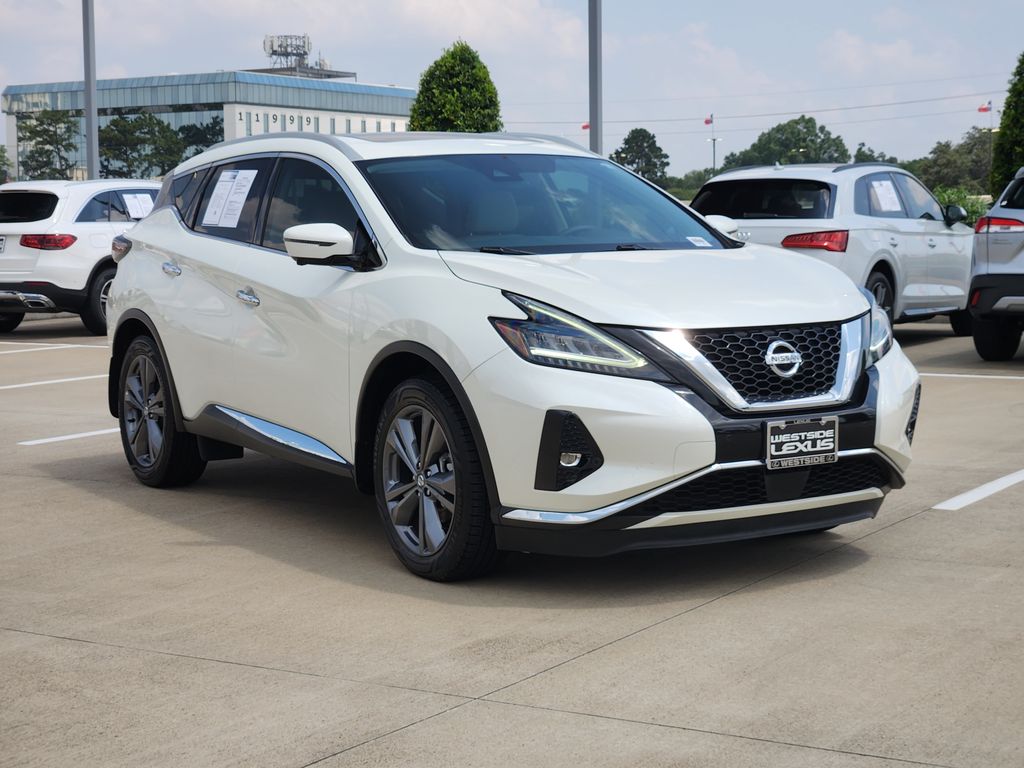 2021 Nissan Murano Platinum White at Joe Myers Mazda Kia