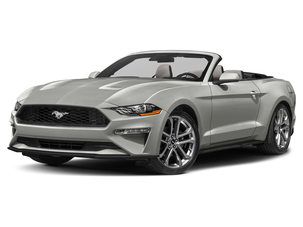 Silver Metallic 2022 Ford Mustang Convertible Rear-Wheel Drive Automatic
