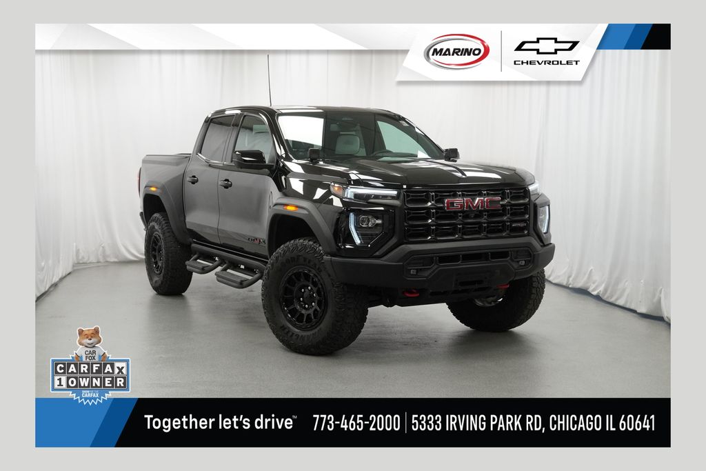 Onyx Black 2024 GMC Canyon Pickup Truck Four-Wheel Drive 8-Speed Automatic