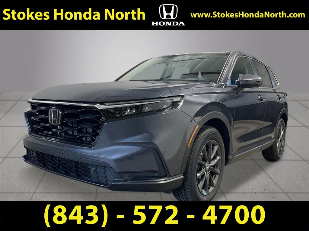 2026 Honda CR-V EX-L Gray at Stokes Honda North