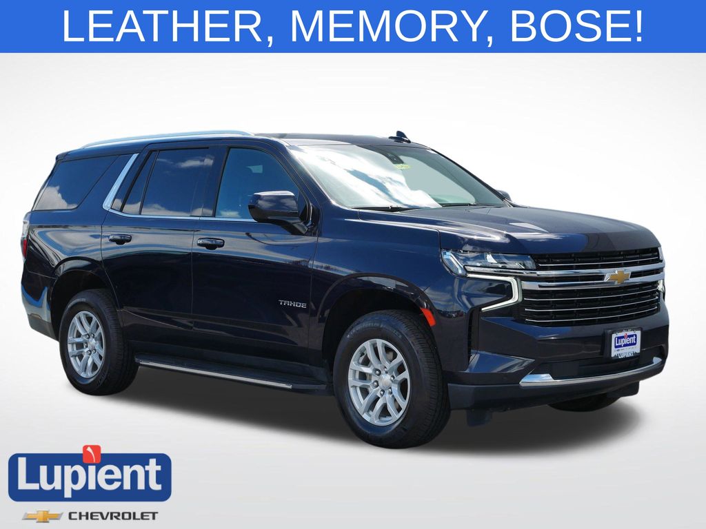 Midnight Blue Metallic 2022 Chevrolet Tahoe SUV / Crossover Four-Wheel Drive