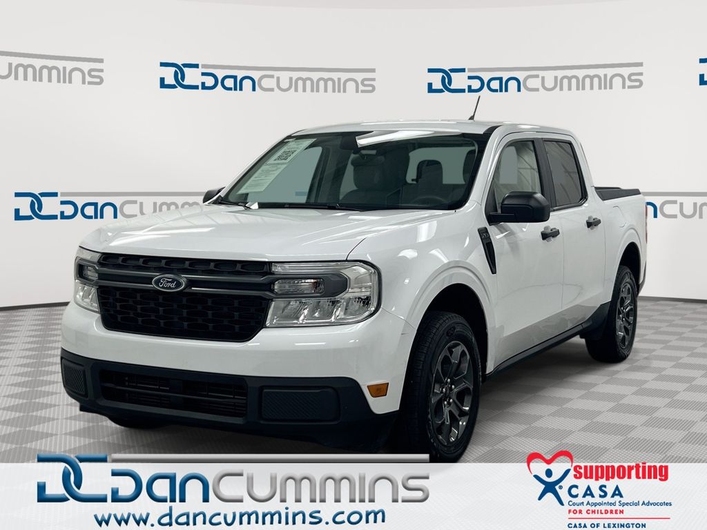 Oxford White 2024 Ford Maverick Pickup Truck All-Wheel Drive 8-Speed Automatic