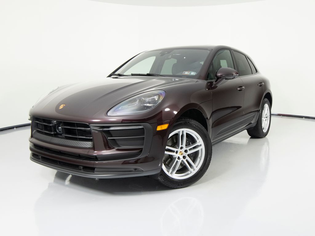 Red (Copper Ruby Metallic) 2025 Porsche Macan SUV / Crossover 7-Speed Automatic