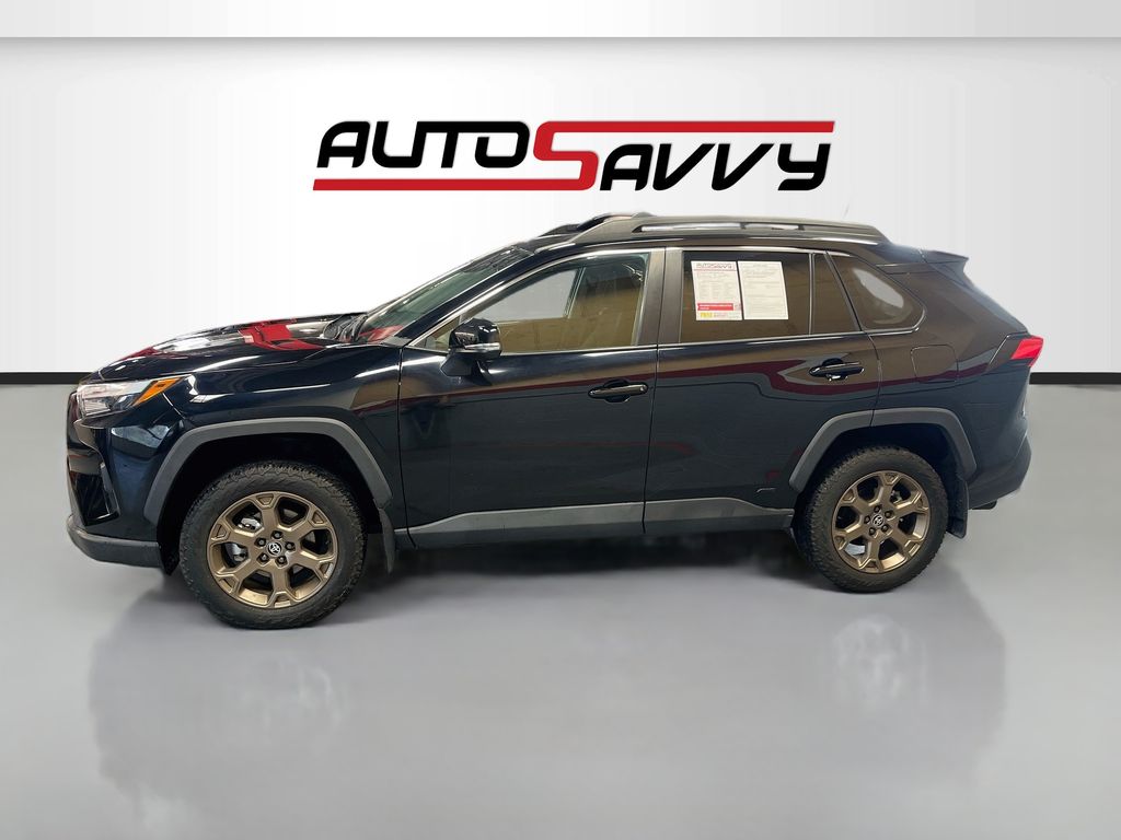 Used 2023 Midnight Black Metallic Toyota Woodland Edition image 4