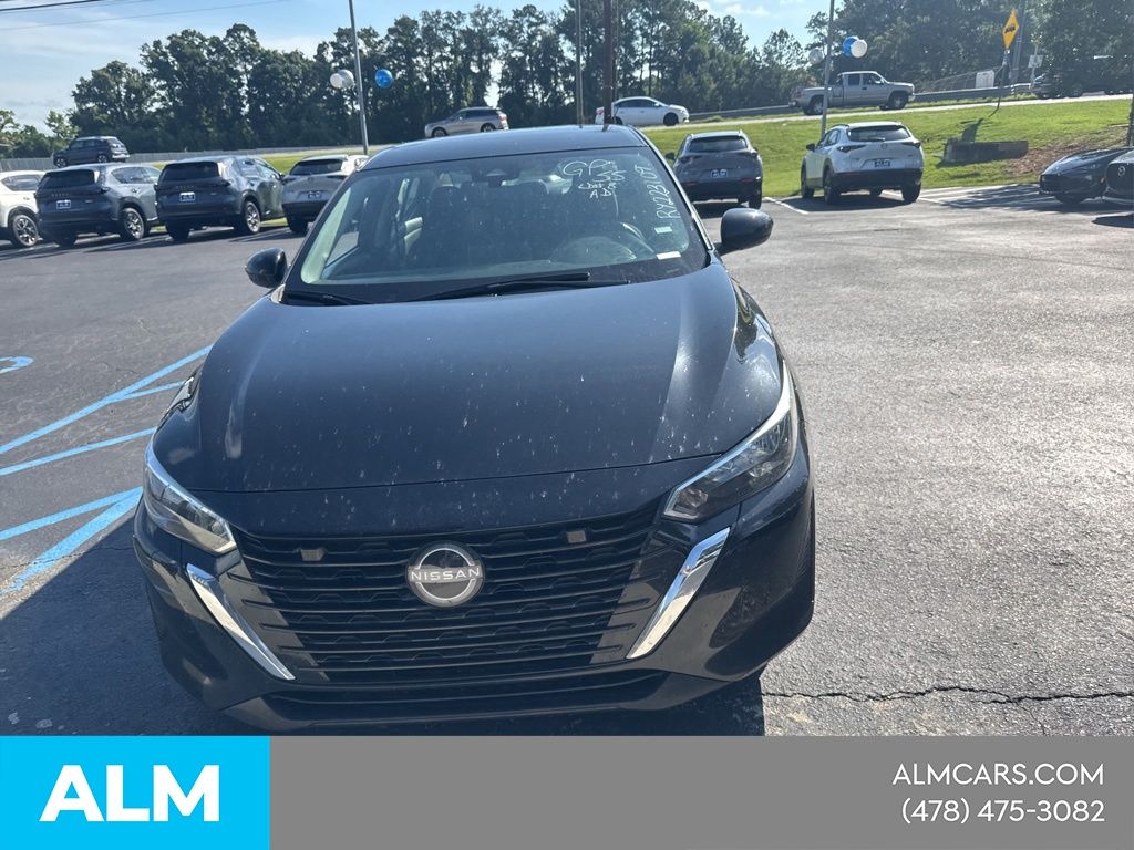 Used 2024 Black Nissan SV image 3