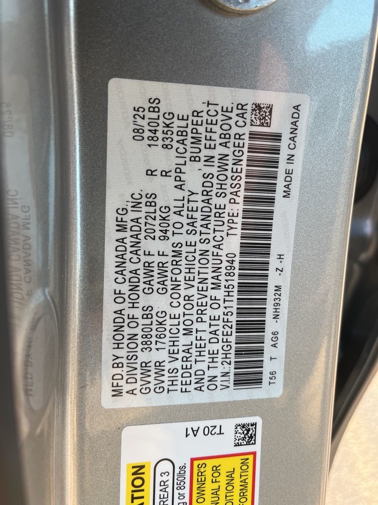 Thumbnail: 2026 Honda Civic - 5