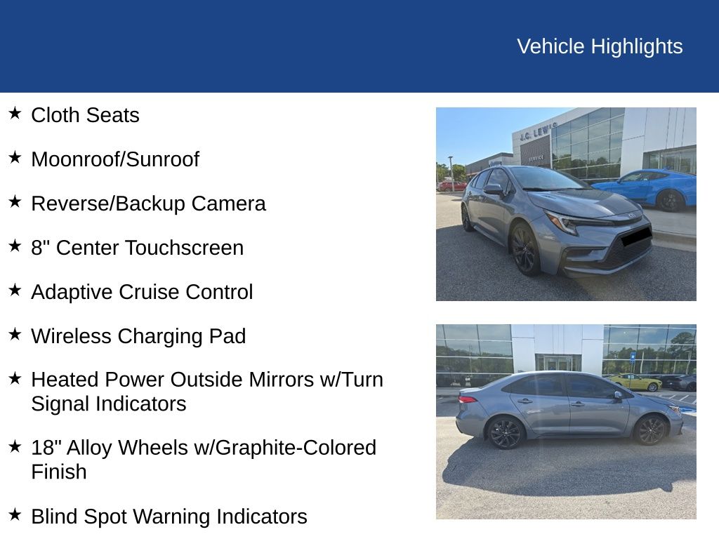 2024 Toyota Corolla SE