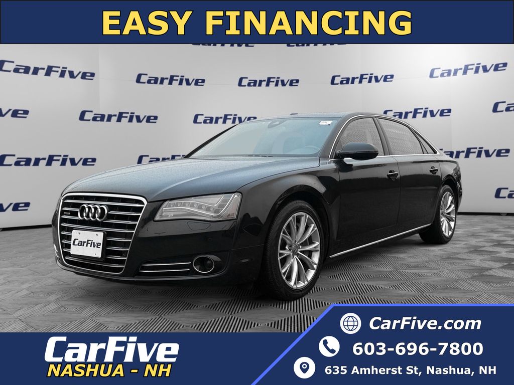 Black 2012 Audi A8 L quattro AWD Sedan All-Wheel Drive 8-Speed Automatic