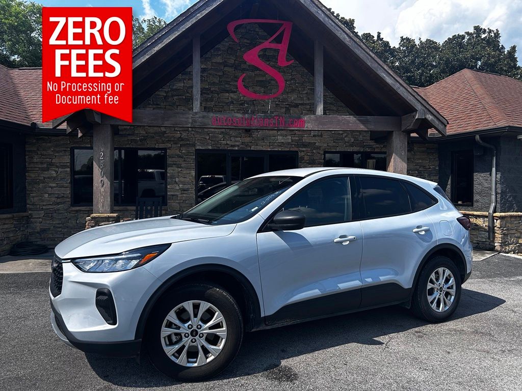Star White Metallic TC 2025 Ford Escape SUV / Crossover All-Wheel Drive 8-Speed Automatic