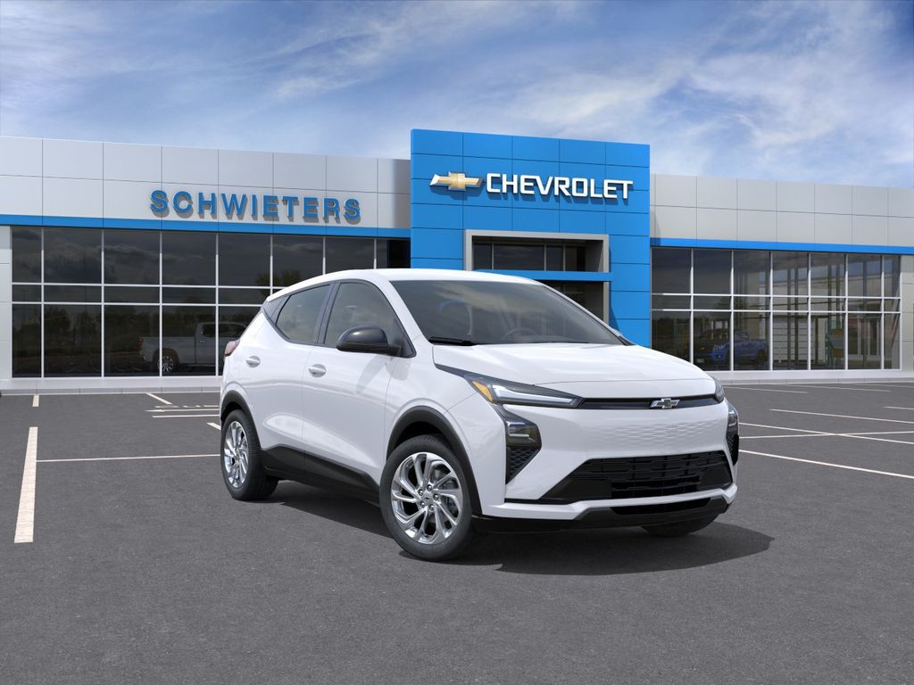 Summit White 2027 Chevrolet Bolt SUV / Crossover Front-Wheel Drive 1-Speed Automatic