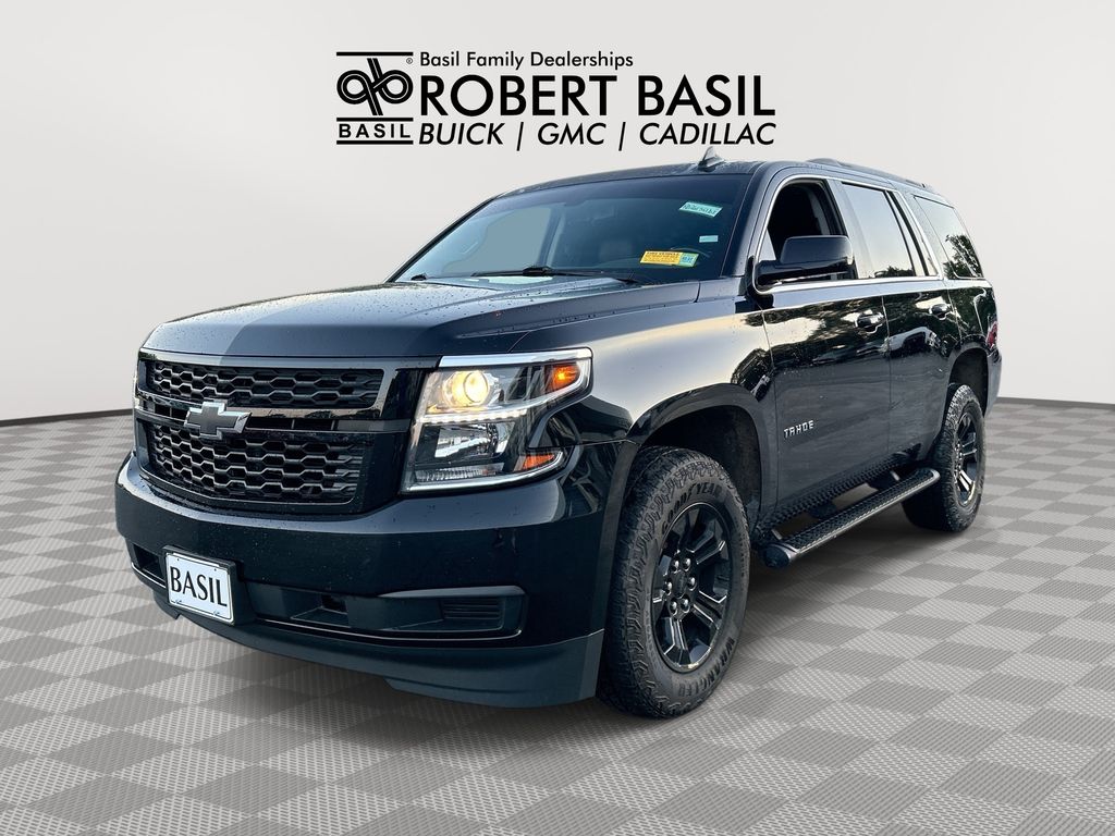 Black 2019 Chevrolet Tahoe SUV / Crossover Four-Wheel Drive 6-Speed Automatic Overdrive
