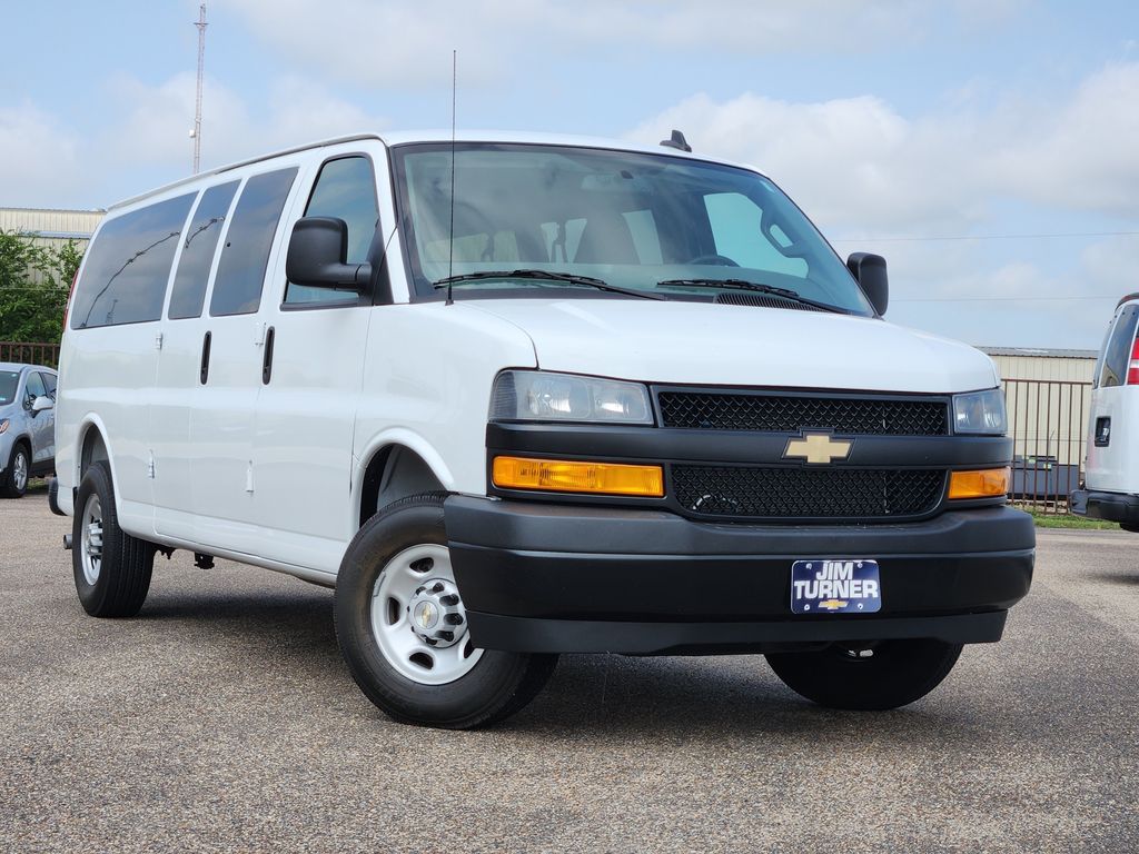 Summit White 2025 Chevrolet Express Van Rear-Wheel Drive 