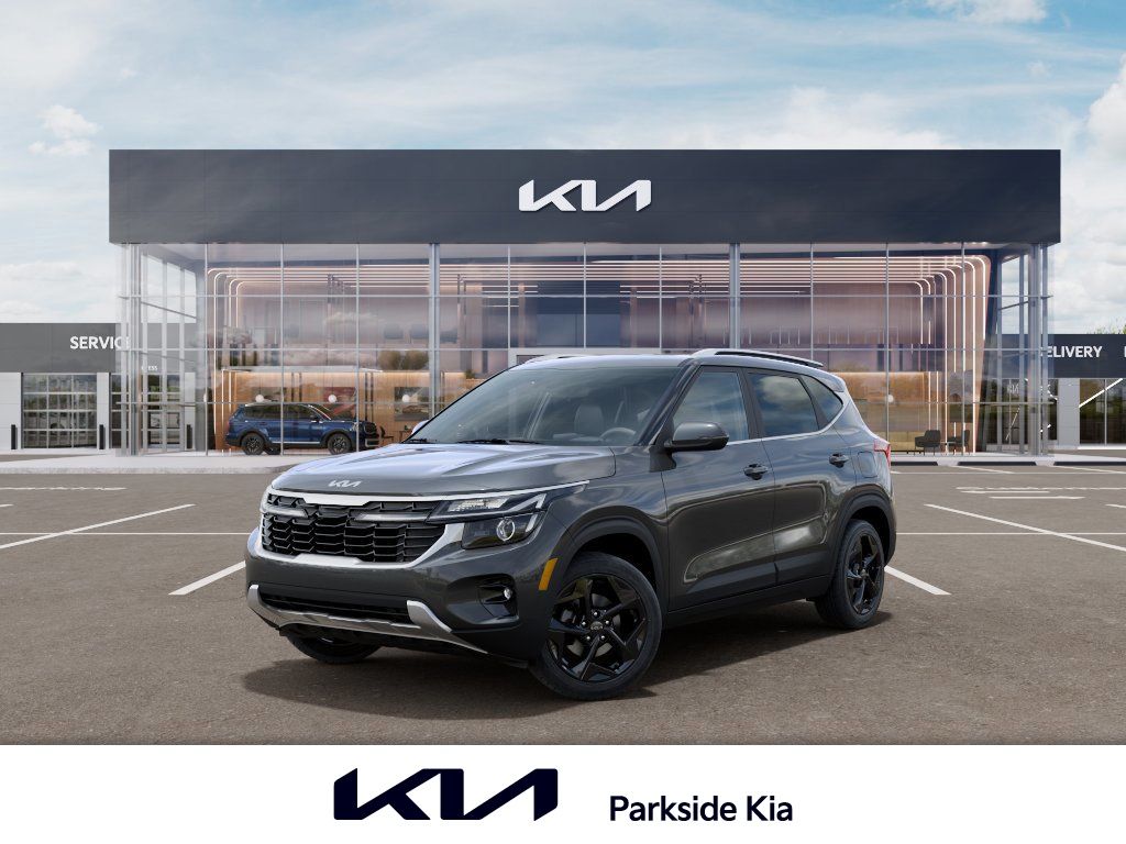 Gravity Gray 2026 Kia Seltos SUV / Crossover Front-Wheel Drive Continuously Variable Transmission