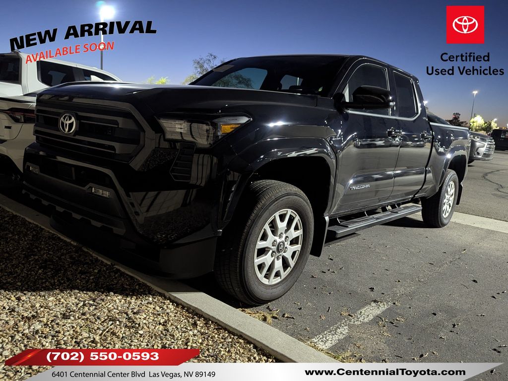 Black 2026 Toyota Tacoma Pickup Truck Four-Wheel Drive 8-Speed Automatic